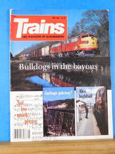 Trains Magazine 1985 May Bulldogs in the Bayous Alco highball Garbage gateway