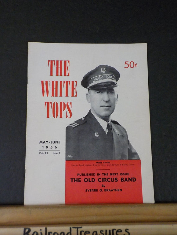 White Tops Circus Magazine 1956 May June British Winter Circuses