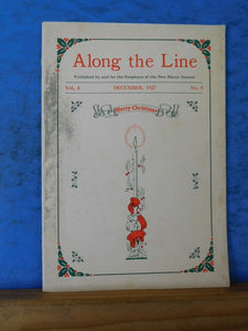 Along the Line 1927 December  New York New Haven & Hartford Employee Magazine