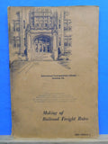 ICS Making of Railroad Freight Rates #5406 Edition 1 by Wilson 1940, 1943 EDITIO