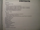Colorado Road, the By F Hol Wagner Jr History, motive power equipment DJ