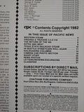 Pacific News #239 1982 July Return of #489 Streetcars in Seattle V&T 4-4-0 Texas