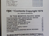 Pacific News #208 1979 February Western Railroading survival fight against cold