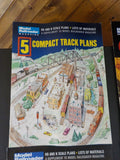 Model Railroader Magazine Supplements Lot of 4 RRrs you can model Track Plans