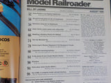 Model Railroader Magazine 1986 August Paint shop UP SD40-2s Basic diesel facilit