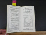 McGraw Electric Railway Directory 1924 reprint