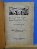 ICS Transcontinental Freight Rates North Coast Territory #5414 Edition 1 by Wils