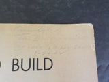 How To Build A Model Railroad By H V Loose  COVER damage 19.38