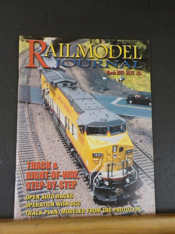 RailModel Journal 2001 March Track & Right Of Way Step by Step ...