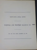 Norfolk and Western Railway Annual Report 35th Year ended December 31 1930  MAP