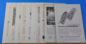 Ads Southern Railway System Lot #12 Advertisements from various magazines (10)