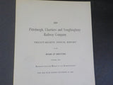 Pittsburg,Chartiers and Youghiogheny Railway Company Annual Report 1910 28th
