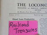 Locomotive Railway Carriage & Wagon Review #703 1951 March 15th