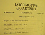 Locomotive Quarterly 1995 Winter Vol 19 #2 T&NO NY ATSF