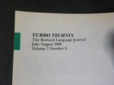 Turbo Technix 1988 July August Vol 1 No 5 One Database Many Indexes