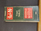 Louisville & Nashville public timetable 1939 April 11 L&N        See photos