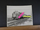 Photo Erie Locomotive #7391 Black & White 8X 10