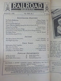 Railroad Magazine 1938 August  Camp Dix RR IC Eddy clocks        COVER loose