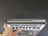 Burlington's Zephyrs by Karl Zimmermann Great Passenger Trains w dust jacket