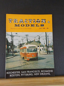 Traction & Models 1968 July Rochester San Francisco Richmond Boston New Orleans