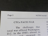 NCTM Journal Vol 1 #1 Spring 1994 CTCo Faces War