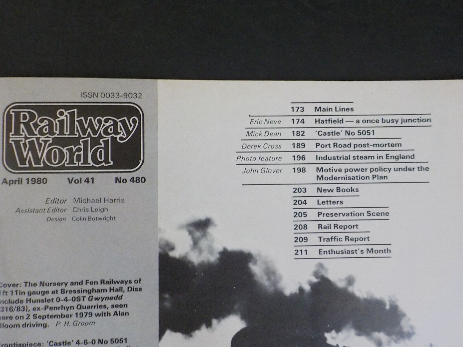 Railway World 1980 April Hatfield - a once busy junction Industrial st ...