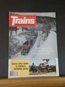 Trains Magazine 1982 February The upper Valley Northeast Kingdom and points nort