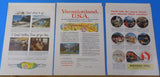 Ads Great Northern Railway Lot #2 Advertisements from various magazines (10)