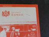 Thomas Cook European Timetable 1988 November Railway and shipping services throu