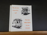 Precision Scale Co. Inc. 0 and 0n3 Passenger & Freight Car Catalog #3 sc
