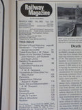 Railway Magazine 1983 March Modern Dean single royalty & railways Redditch branc