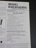 Model Railroading 1986 January February Sherman Hill track plan Billboard reefer