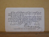 Pass Louisville & Nashville Railroad Annual Employee Pass 1944 #5436