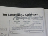 Louisville & Nashville Employee Magazine L&N 1950 August  NO FRONT COVER