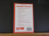 Thomas Cook European Timetable 1990 Summer Rail Services May 27-June 30 1990