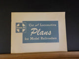 Santa Fe Car and Locomotive Plans for Model Railroaders