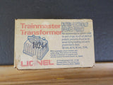 Lionel Trainmaster Transformer with instructions    BOX ONLY  10244