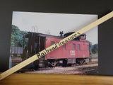 Photo Clinchfield Caboose #1067 Erwin TN 1965 8X11.5 Color