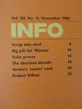 INFO Union Pacific Railroad 1980 November Employee Yermo saucer yard
