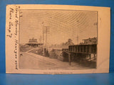 Postcard Union Street Subway Middletown PA Postmarked 1907 Middletown PA