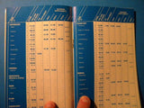 French National Railroads 1976 French & European Fares Public timetable