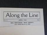 Along the Line 1926 April  New York New Haven & Hartford Employee Magazine