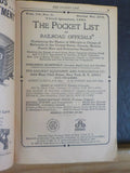 Pocket List of Railroad Officials #279 1964 3rd quarter