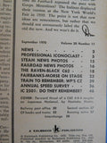 Trains Magazine 1970 September The Raven black C62 Fairbanks Morse on stage