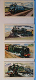 Glengettie Tea Trains of the World Trading Cards Measuring approx. 1 3/8 X 2 5/8