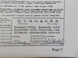 Instructions NH H&TA NH Clerestory Roofed Baggage Car Series 5500-5569
