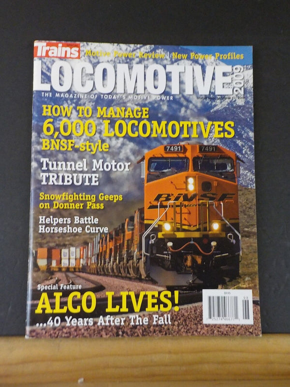 Trains Magazine Special Issue Locomotive Annual 2009  How To Manage 6,000 Locos