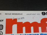 Rail Miniature Flash 95 Juillet-Aout 1970 Construction d'une BB-69.000