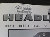 Central Headlight 1977 Fourth Quarter NYC HS Diesel Roster Tractive Effort