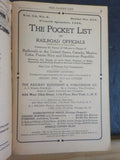 Pocket List of Railroad Officials #216 1948 4th quarter